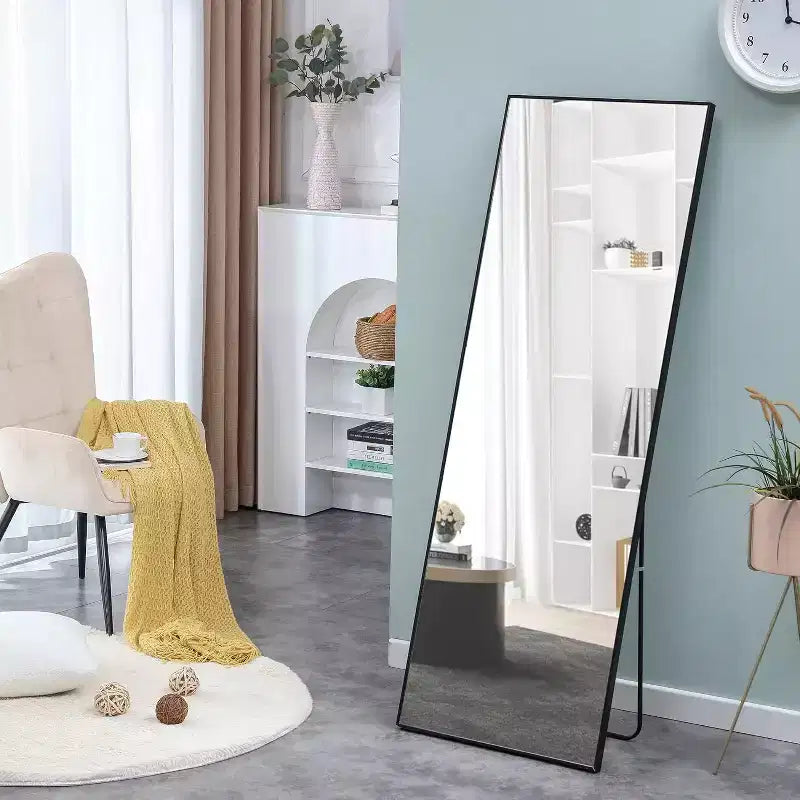 Acekool 65 x 23 Inch Full Length Mirror, Wood Frame Wall Mirror, Shatterproof HD Glass, for Bedroom, Living Room, Dressing Room