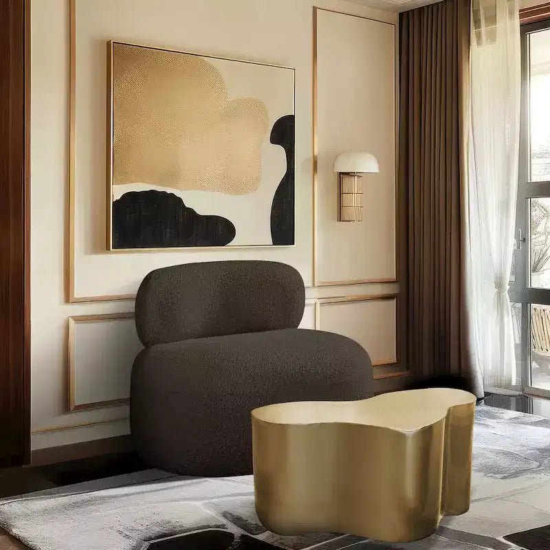 Meridian Furniture Venti Boucle Fabric Chair