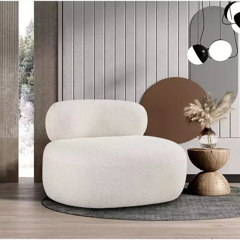 Meridian Furniture Venti Boucle Fabric Chair