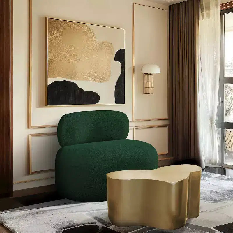 Meridian Furniture Venti Boucle Fabric Chair