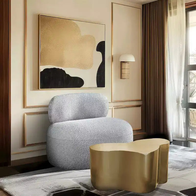 Meridian Furniture Venti Boucle Fabric Chair