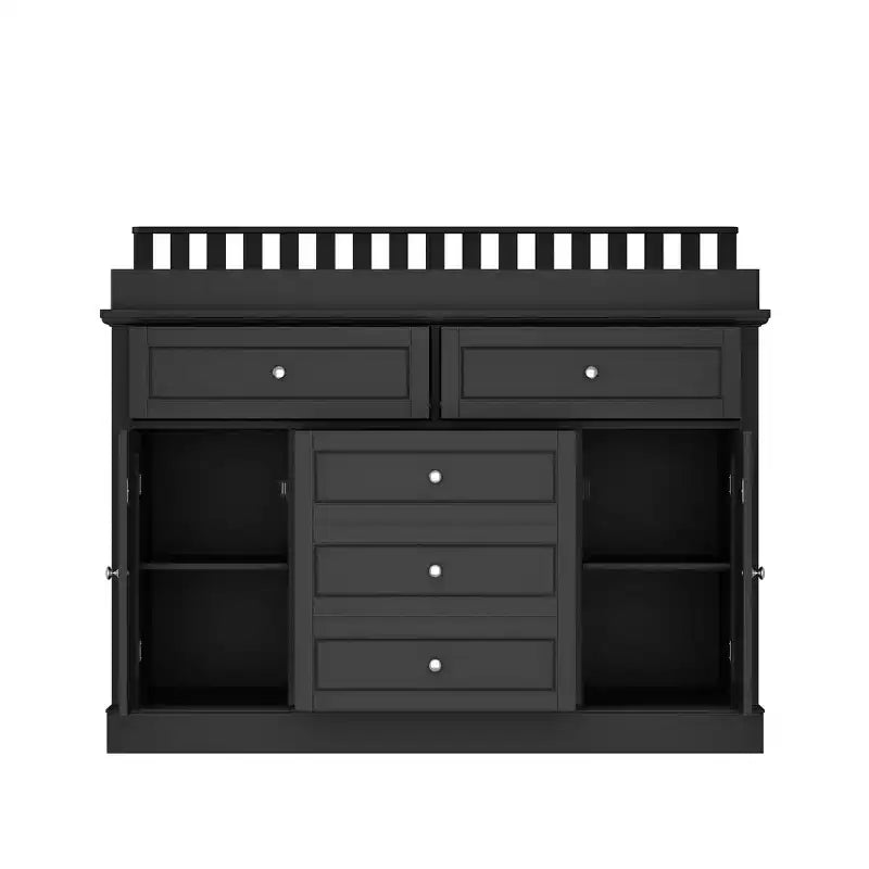 Famapy Baby Changing Table Chest of Drawers Edge Protection Top Upholstery
