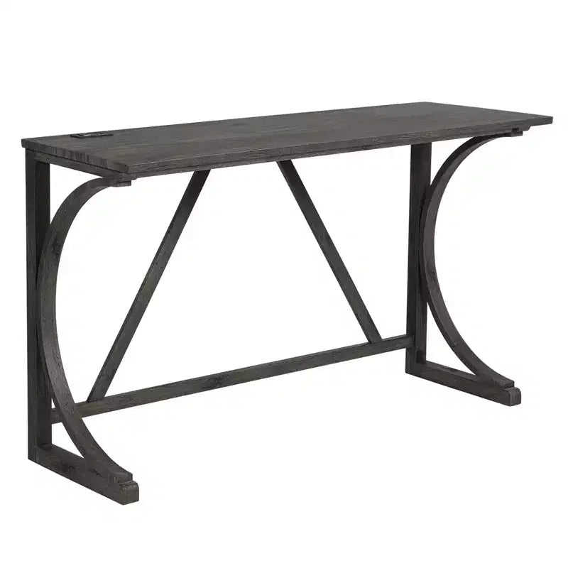 GDFStudio Kittson 4-Piece Bar Table Set with Power Outlet