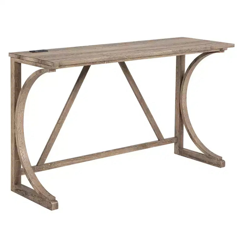 GDFStudio Kittson 4-Piece Bar Table Set with Power Outlet