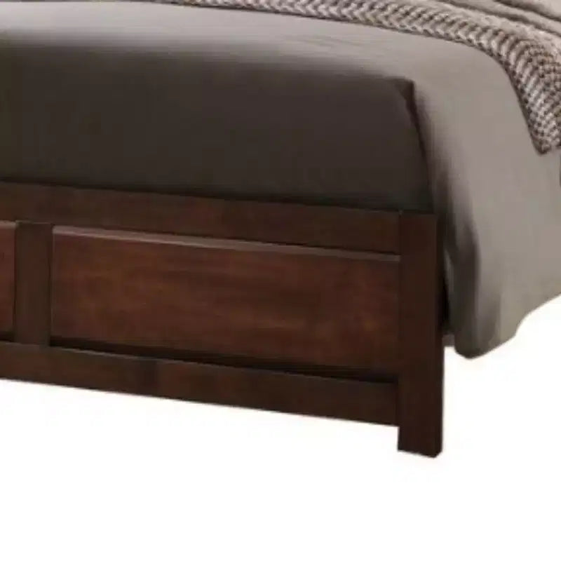 GDFStudio Randolph Modern Wood Queen Bed