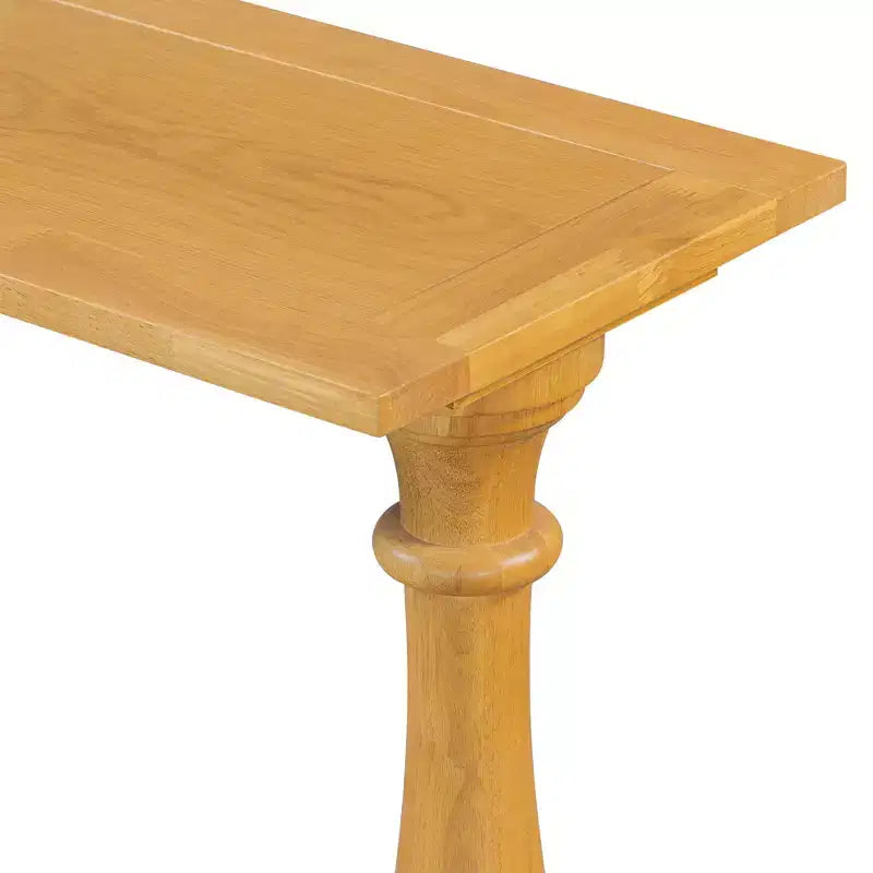 Bestier Console Tables for Entryway, 60 Wood 2-Tier Entry Hallway Table, Narrow Sofa Table Behind Couch Table for Living Room, Entrance