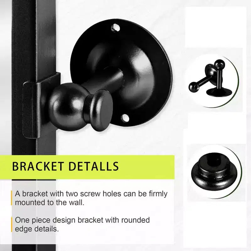 PexFix 36 x 24 Iron Rectangle Black Pivot Wall Mirror Tilting Bathroom Vanity Mirror Metal Framed Adjustable for Bedroom Living Room