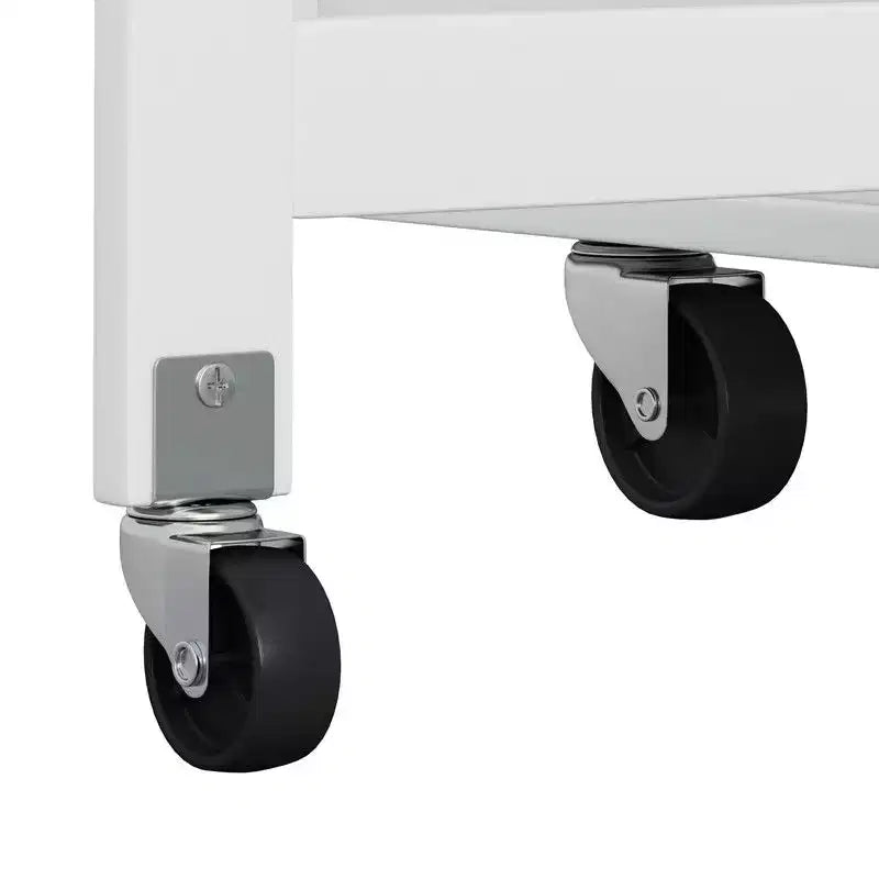 Kitchen Island Cart with 2 Door Cabinet, 2 Drawers, Rolling Island for Kitchen with Storage, Bar Cart