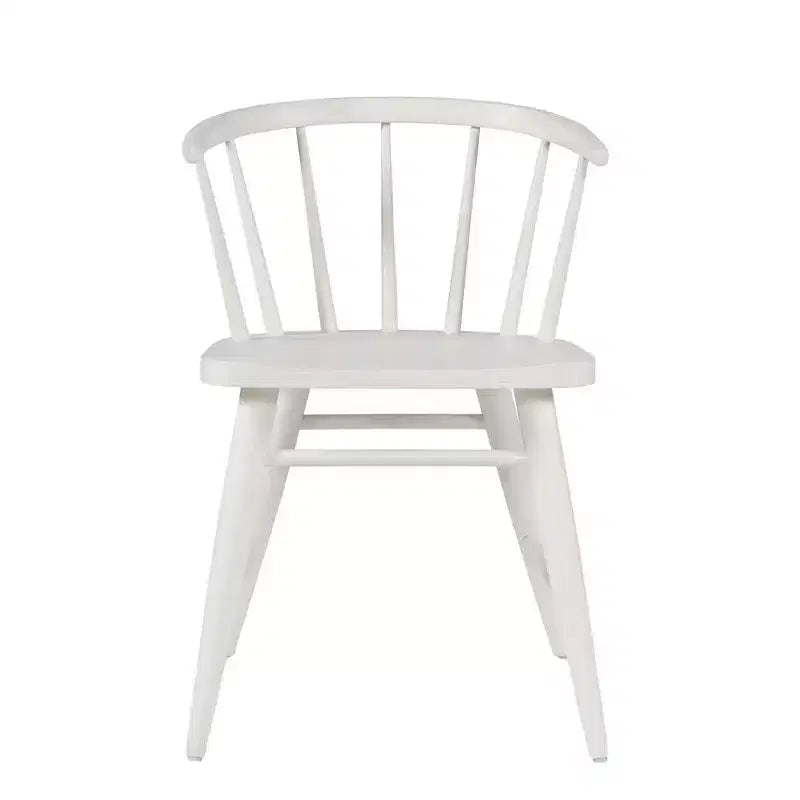 Jofran,Fitz Traditional Solid Wood Curved Back Spindle Dining Chair (Set of 2)