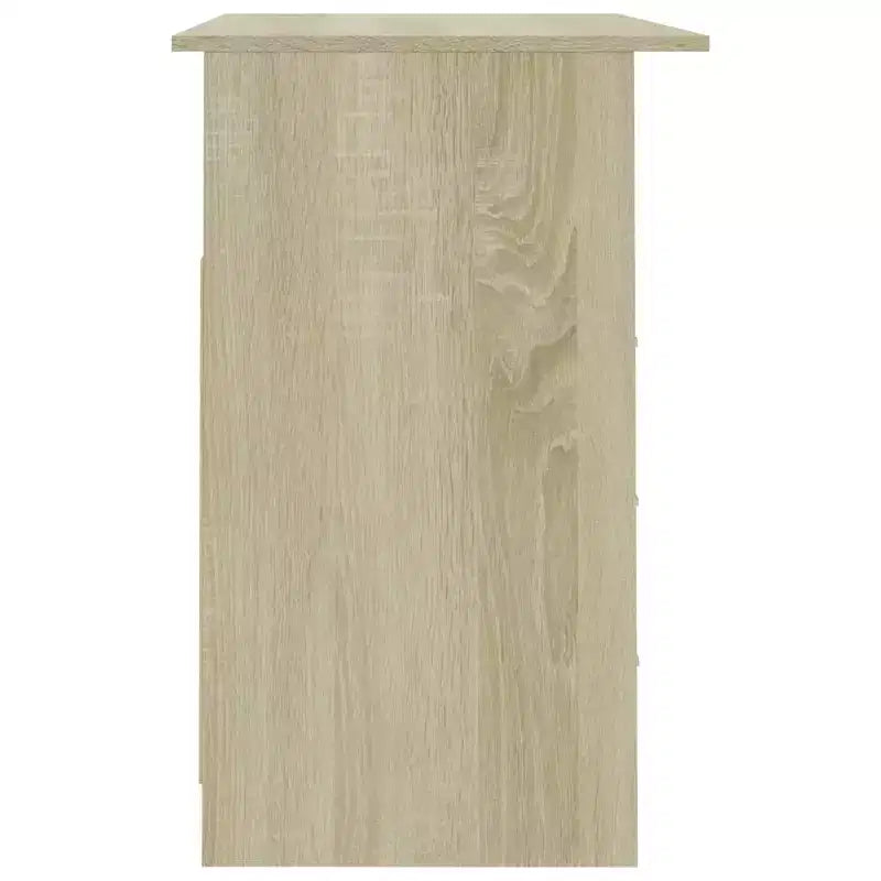 Desk Sonoma Oak Engineered Wood Medium Computer Desk