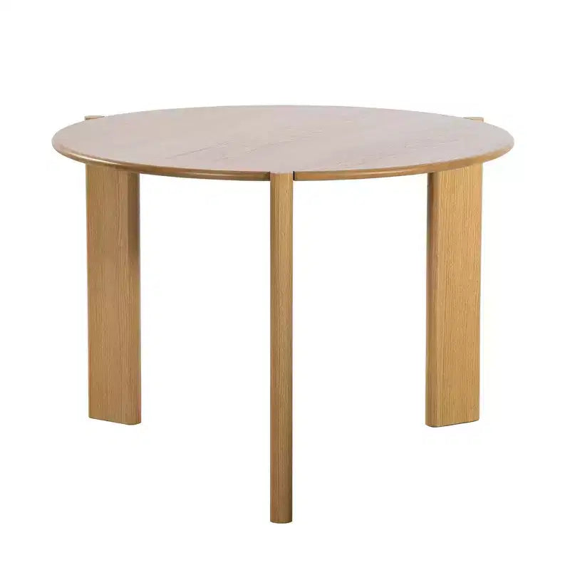 42 Inch Round Black Dining Table, Suitable For Multiple People Dining At The Same Time, Suitable For Both Dining And Living Rooms