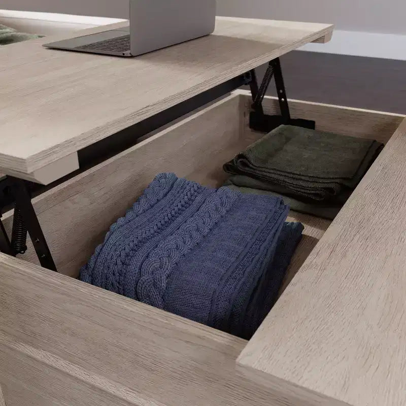 GDFStudio Valdosta Modern Lift-Top Coffee Table with Hidden Storage