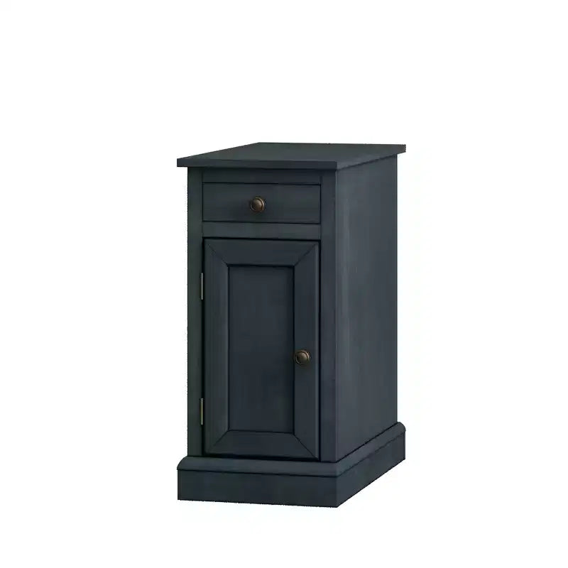 GDFStudio Xena Traditional Nightstand with 1 Drawer, 1 Door and 2 Compartments