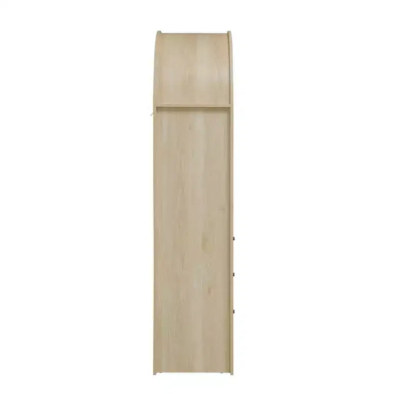 70.2in Tall Arched Storage Display Cabinet, Kitchen Pantry with Adjustable Shelves, Versatile Cupboard for Dining Room Living Room