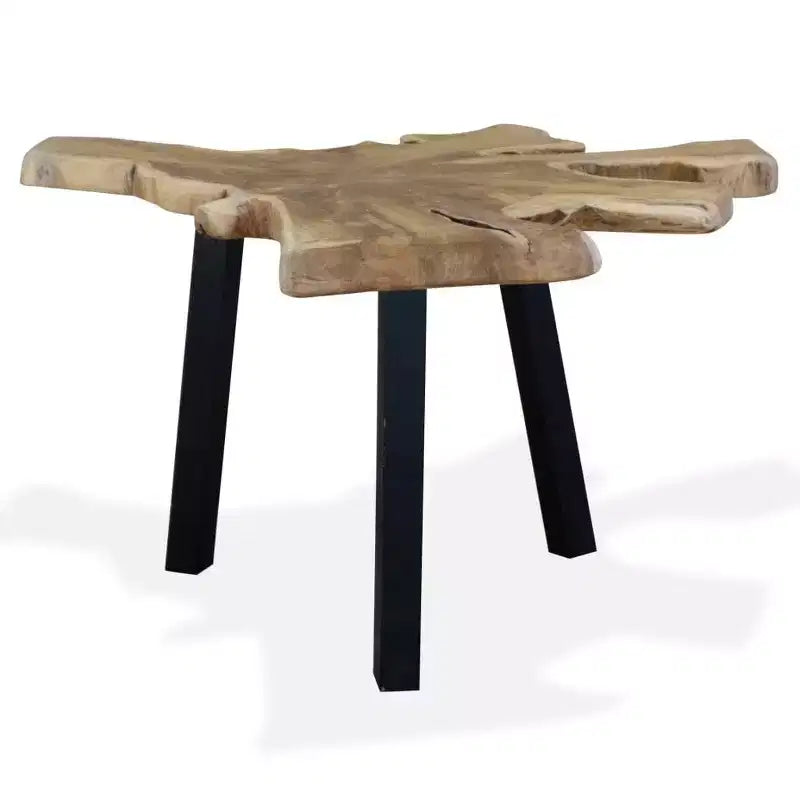 vidaXL Coffee Table Genuine Teak 31.4x27.5x14.9