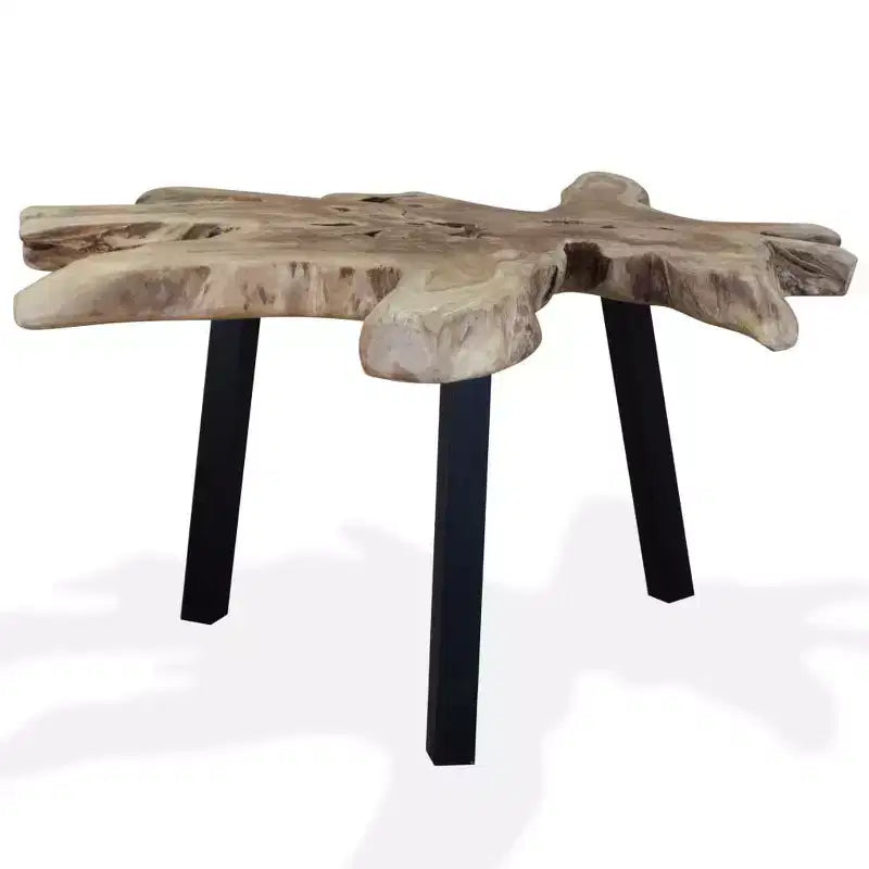 vidaXL Coffee Table Genuine Teak 31.4x27.5x14.9
