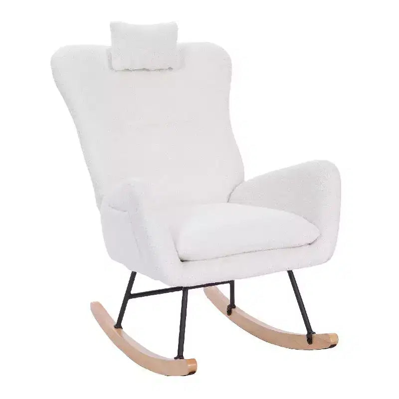 Package includes a Teddy [Regular Account] cushioned rocking chair for children's room, suitable for living room and bedroom