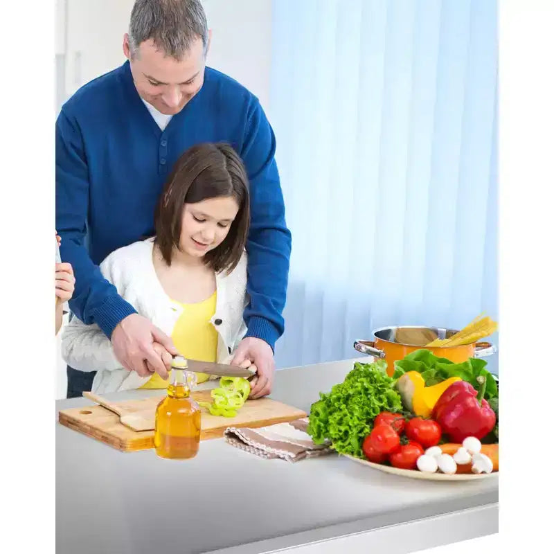 Stainless Steel Work Table with Adjustable Undershelf  Commercial Prep Table for Kitchen, Restaurant, Garage