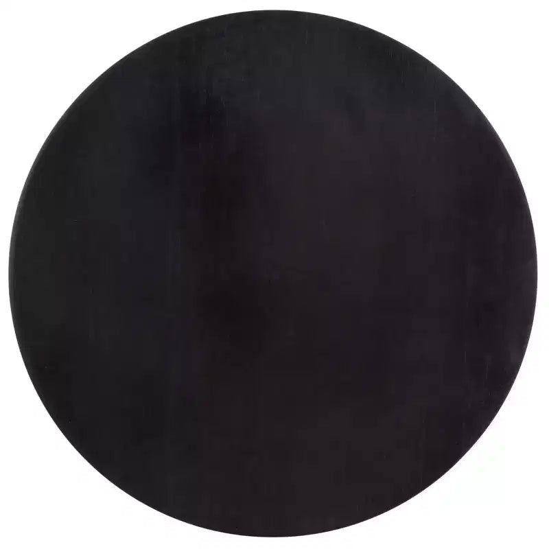 Tazon Round Accent Table - ACC3259 - Black - Safavieh