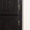 4-Tier Corner Pantry Cabinet with 8 Doors and Adjustable Shelves for Kitchen or Bathroom Storage