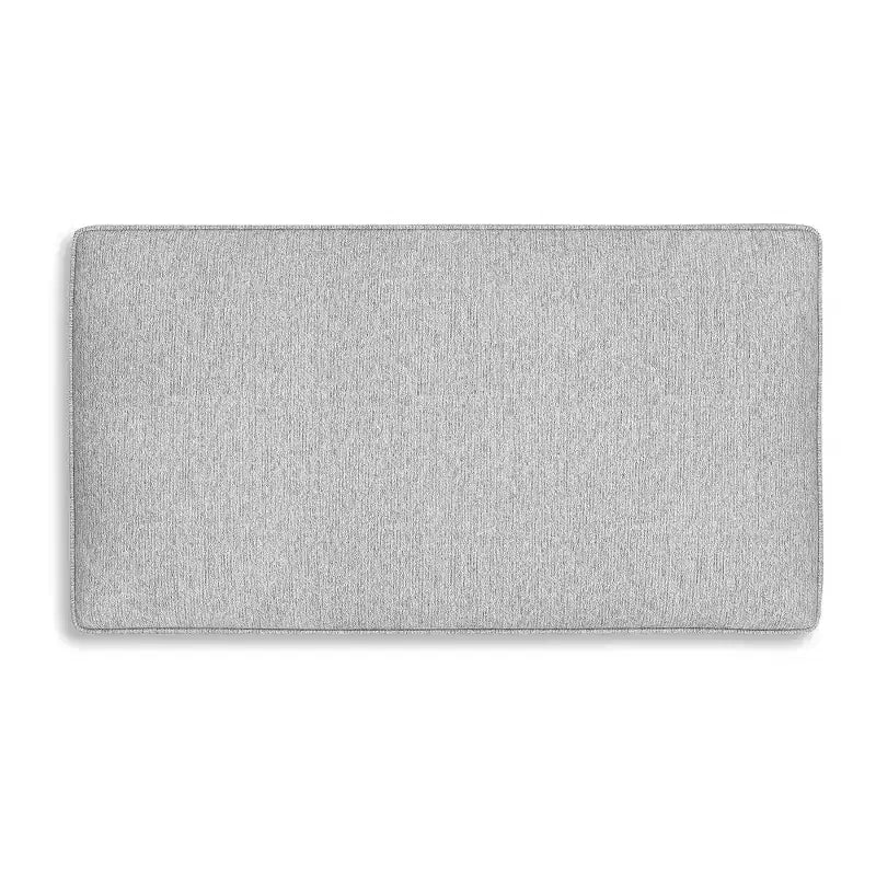 Signature Design by Ashley Meadowview Ottoman, Textured Polyester Upholstery, Sandstone