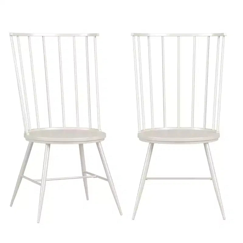 Norfolk High Back Windsor Classic Dining Chairs (Set of 2) - iNSPIREQ