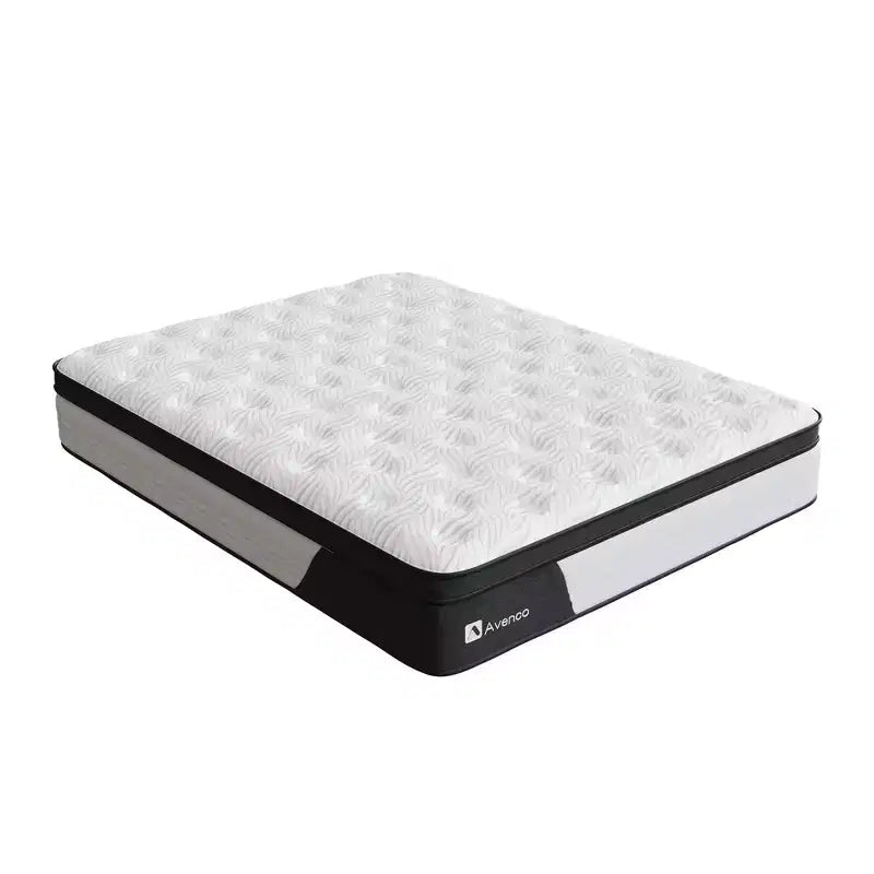 Avenco 10 12 inch Medium Cooling Memory Foam Hybrid Mattress, CertiPUR-US, OEKO-TEX Certified