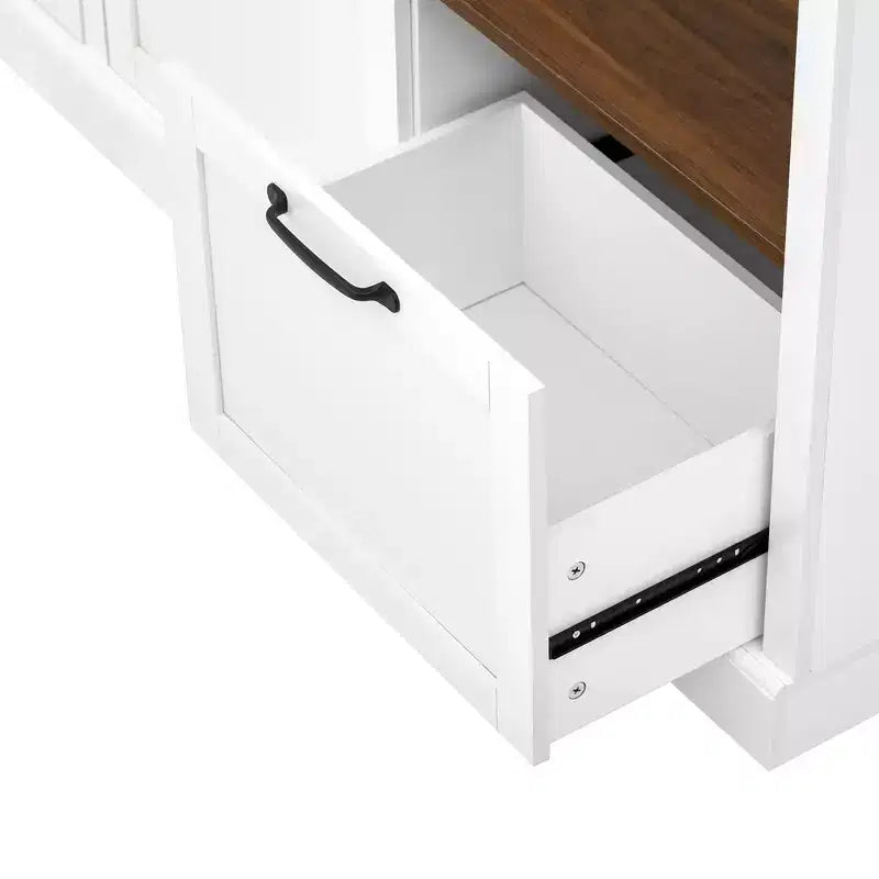 3-in-1 Hall Tree with Bench, Coat Rack with Storage Cabinet, Drawers & Hooks, Multifunctional Entryway Organizer - ModernLuxe