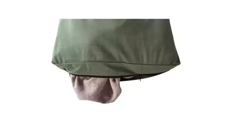 Narwey Laundry Collector, Laundry Hamper, Door Hanging Laundry bag with hooks (Army green, 65Liters)