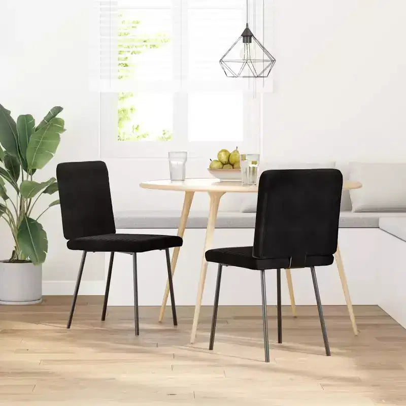 vidaXL Dining Chair Set of 4 Durable Dining Chair Rectangular Modern