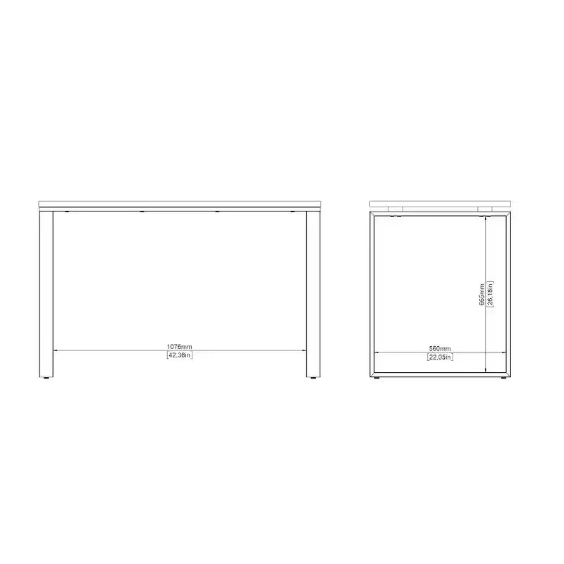 Tvilum, Sign Home Office Writing Office Desk, 47 in.