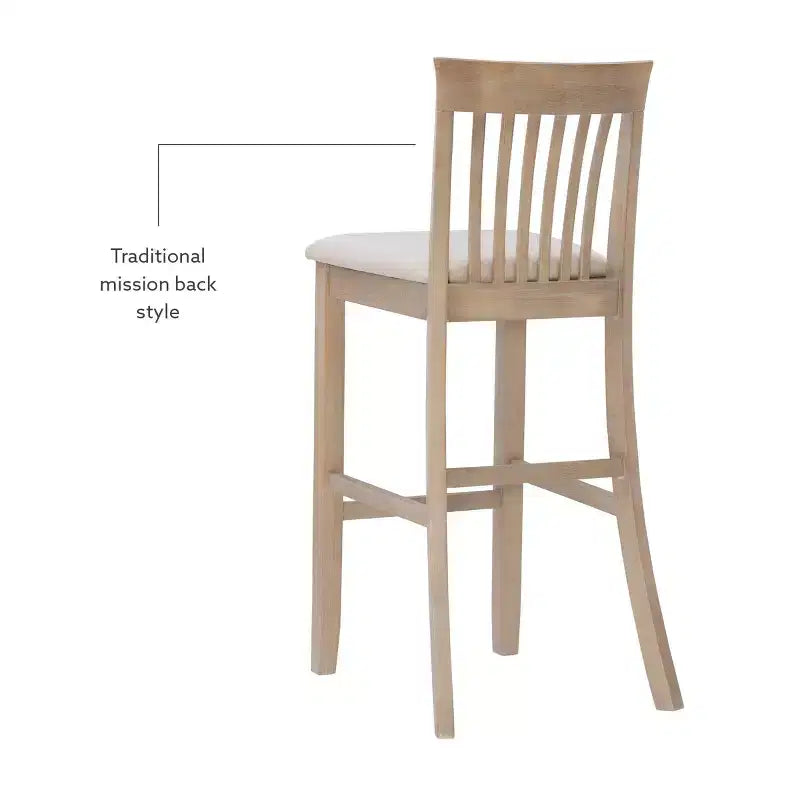Linon Torino Stool Wood