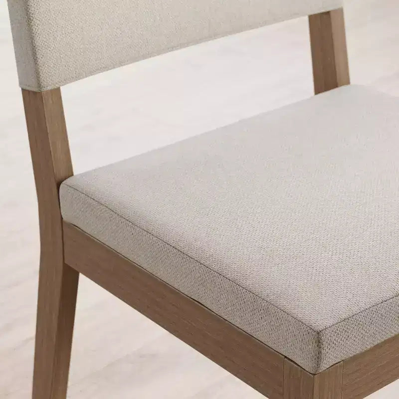 Nathan James Set of 4 Linus Dining Chair Flax