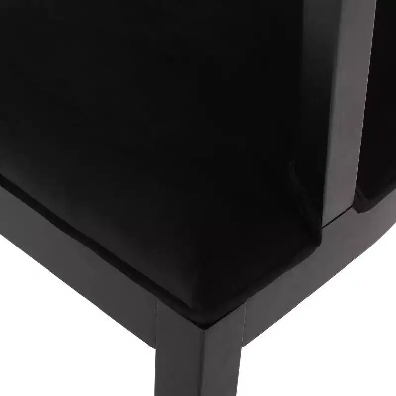 Christopher Knight Home Set of 2 Currant Velvet and Cane Upholstered Dining Chairs Natural Brown/Black
