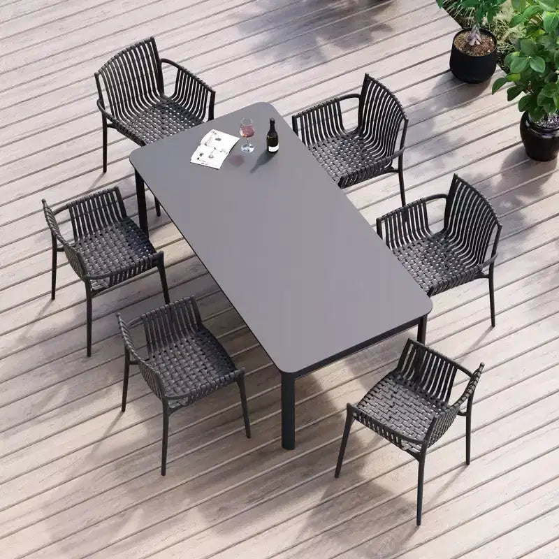 Jamesdar Weave Dinings Chairs Black