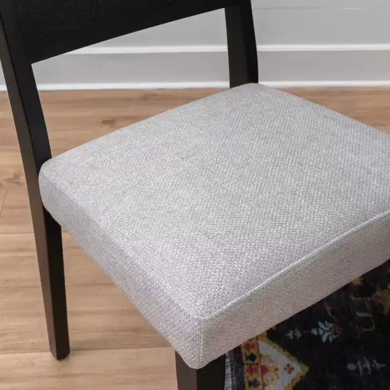 Powell Cadence Upholstered Dining Chair Black