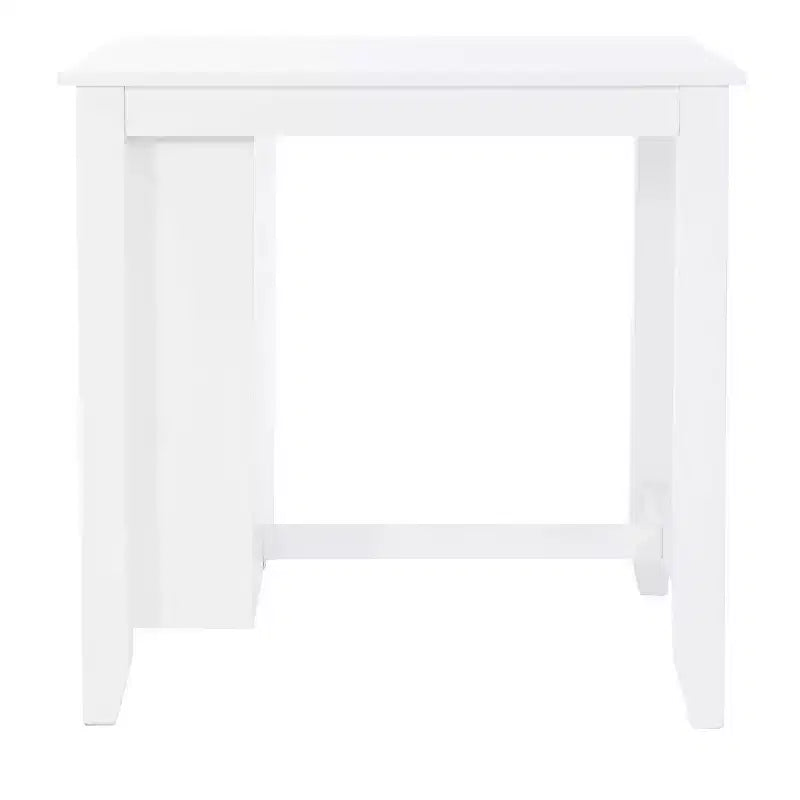 Shelby Solid Wood Space Saving Counter Height Table White - Powell