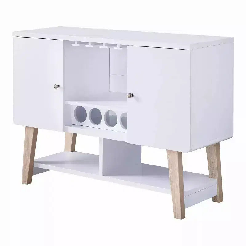 Sfax 4 Bottle Buffet Server White - miBasics