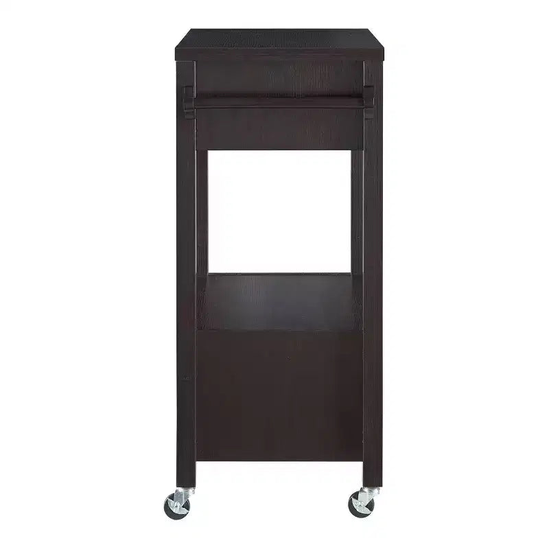Umberra 2 Drawer Kitchen Cart Red Cocoa - HOMES: Inside + Out: Modern Mobile Island, Storage & Casters