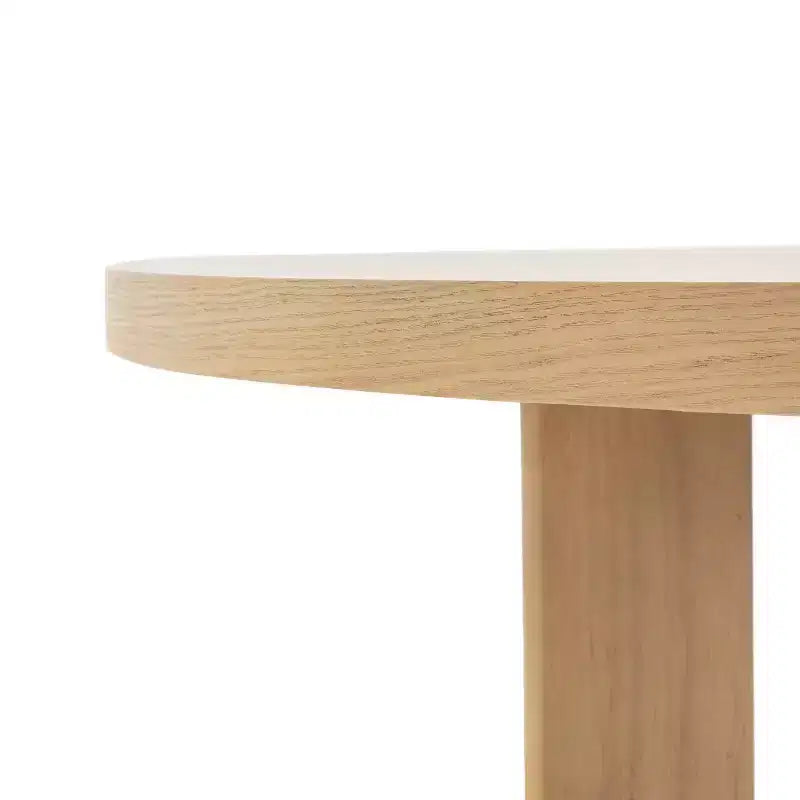 Christopher Knight Home Naomi Rustic 48" Wood Round Dining Table with Criss Cross Legs Natural