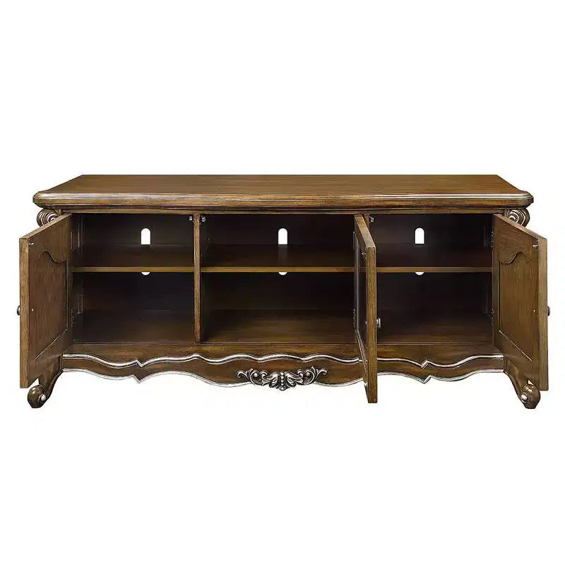 75" Latisha Tv Stand and Console Antique Oak Finish - Acme Furniture