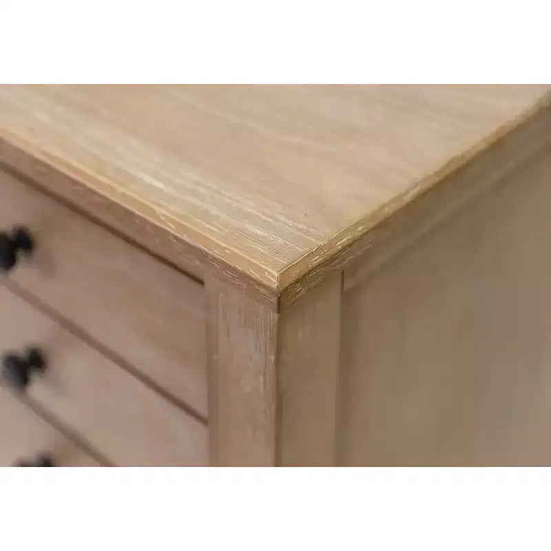 Modern Wood Double Pedestal Desk with Storage Laurel Collection - Martin Furniture: Office Furniture, File Drawer