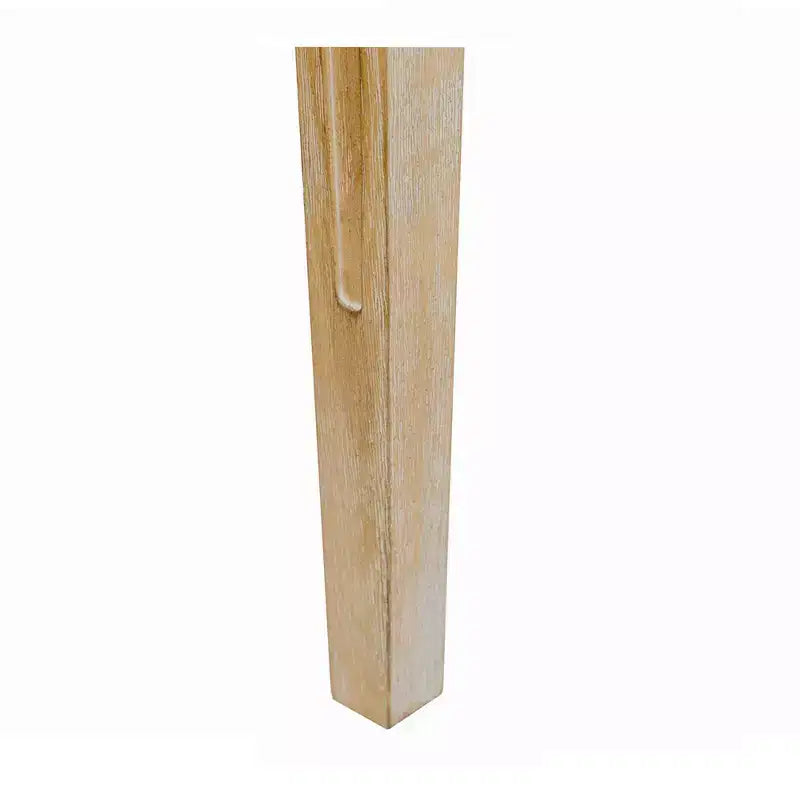 Crestview Storage Console Table Reclaimed Wheat - Martha Stewart: Vintage Demilune Design, Entryway Elegance