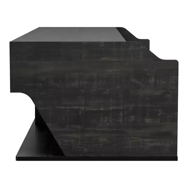 44" Hawkpoint Transitional Lift Top Coffee Table Reclaimed Black Oak - miBasics