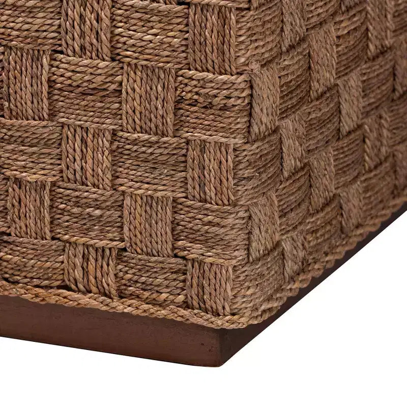bali & pari Karina Coffee Table Natural Seagrass/Light Brown