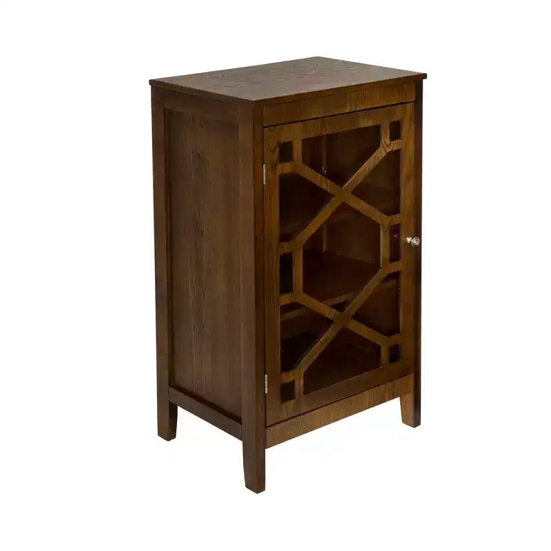 Linon Fetti Small Cabinet Brown