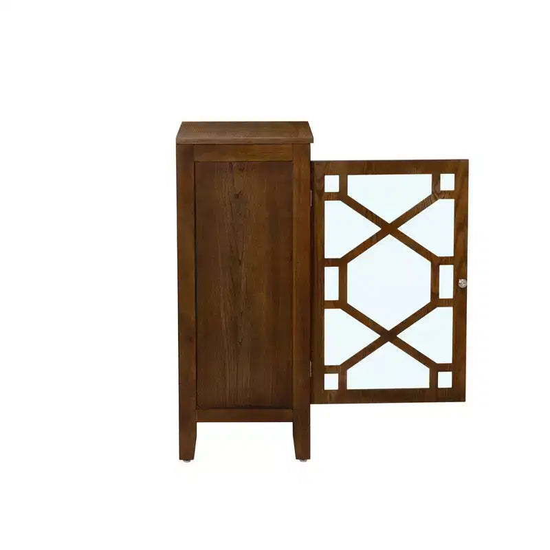 Linon Fetti Small Cabinet Brown