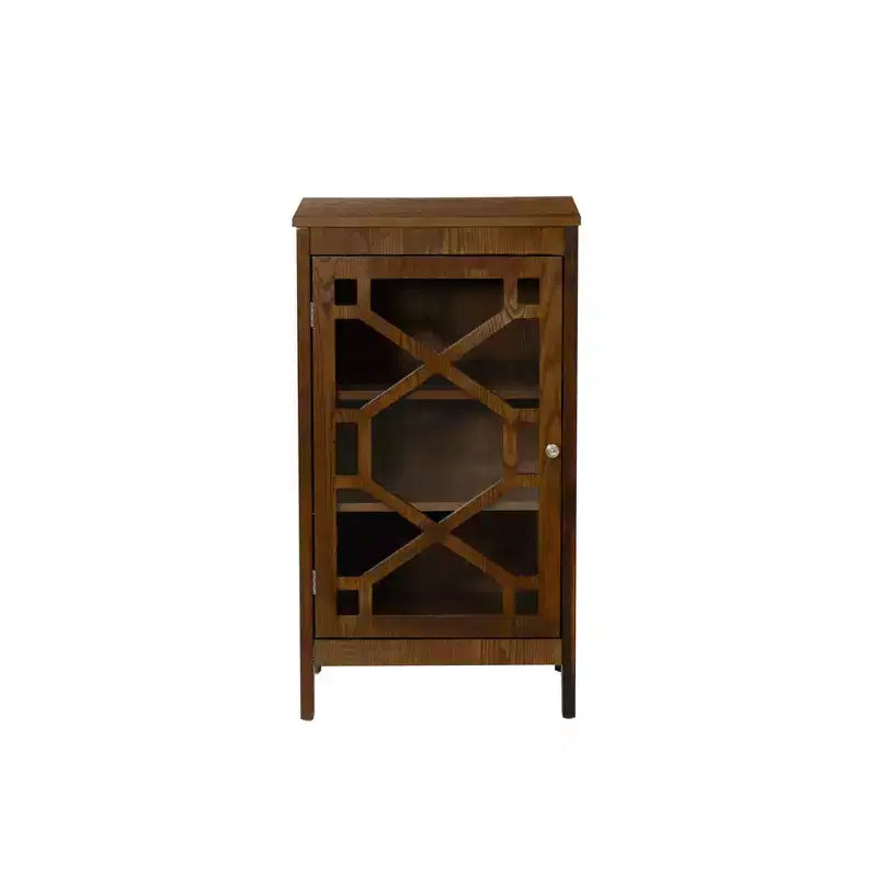 Linon Fetti Small Cabinet Brown