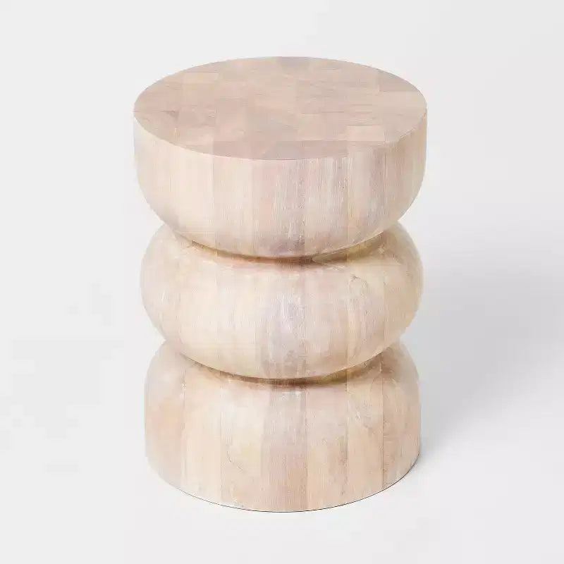 Side Table White Wash - Threshold™ designed with Studio McGee