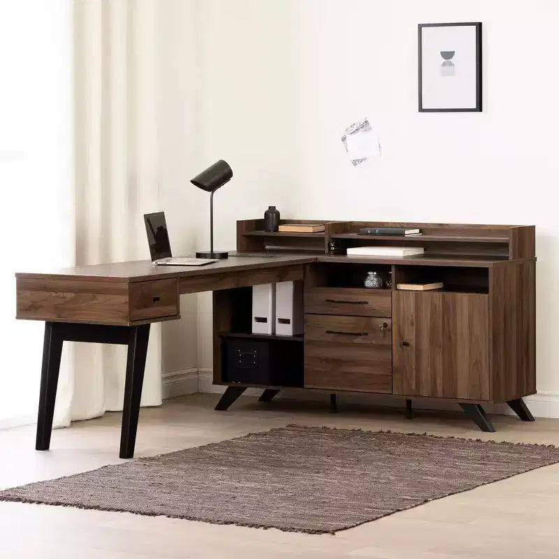 South Shore Twin Londen Bed Brown/Weathered Oak: 3 Drawers, Particle Board, 250lb Capacity